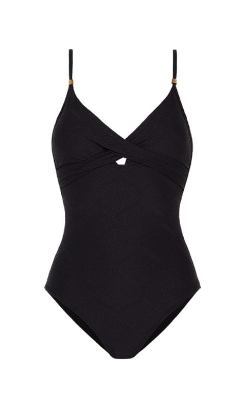 black bathing suit